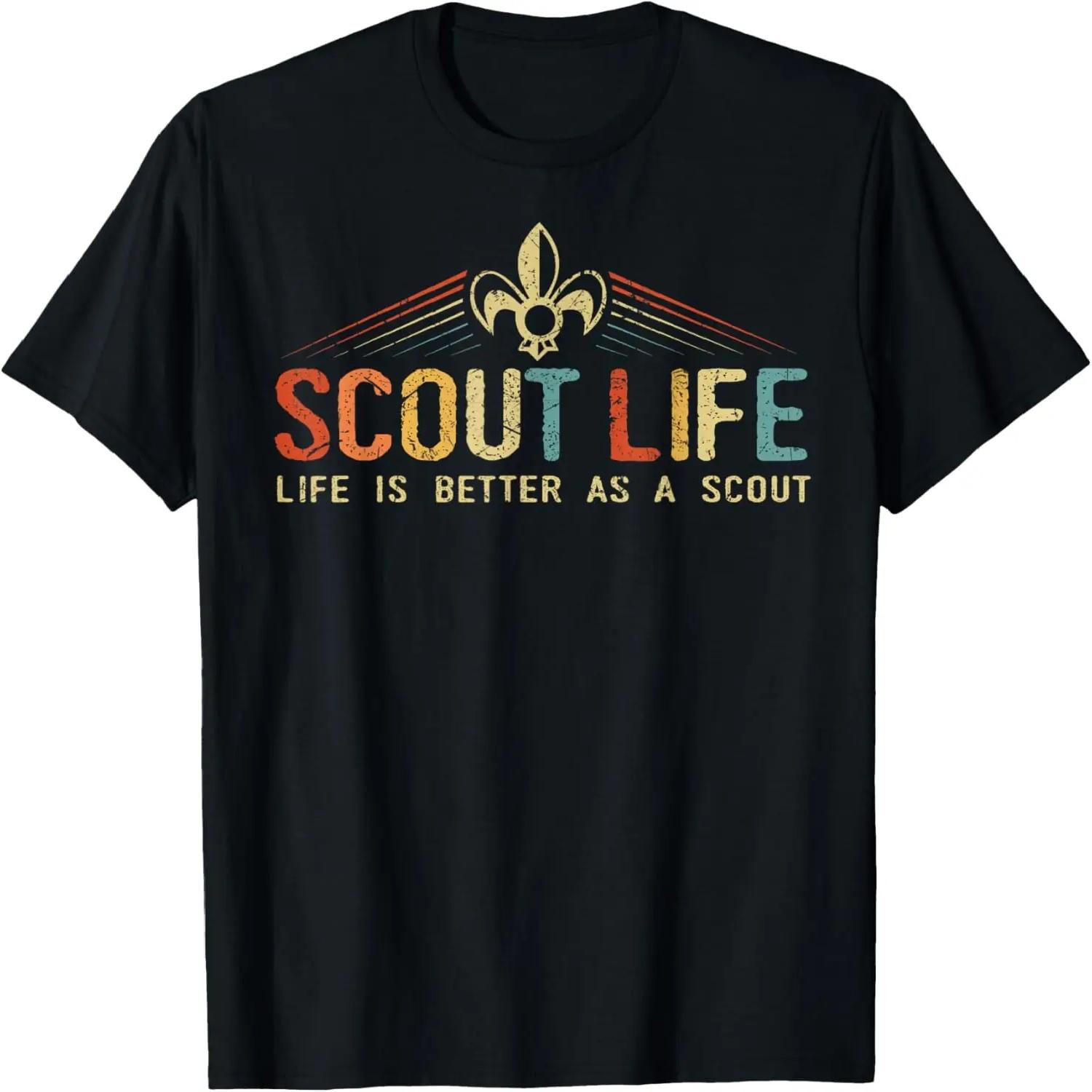 

Scout Life and Life Is Better As A Scout Vintage gift T-Shirt S