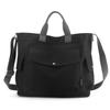New Canvas Handheld Women's Bag 2025 Large Capacity Solid Color Canvas Commuting and Leisure Shoulder Korean Version Tote Bag