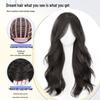 Women's Long Wavy Wig - Natural Fall/Winter Look, Middle Part, Full Coverage