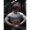 Men's Sports Elastic Couple Quick-drying Tights Fitness Zipper Half Turtleneck Long-sleeved Jacket