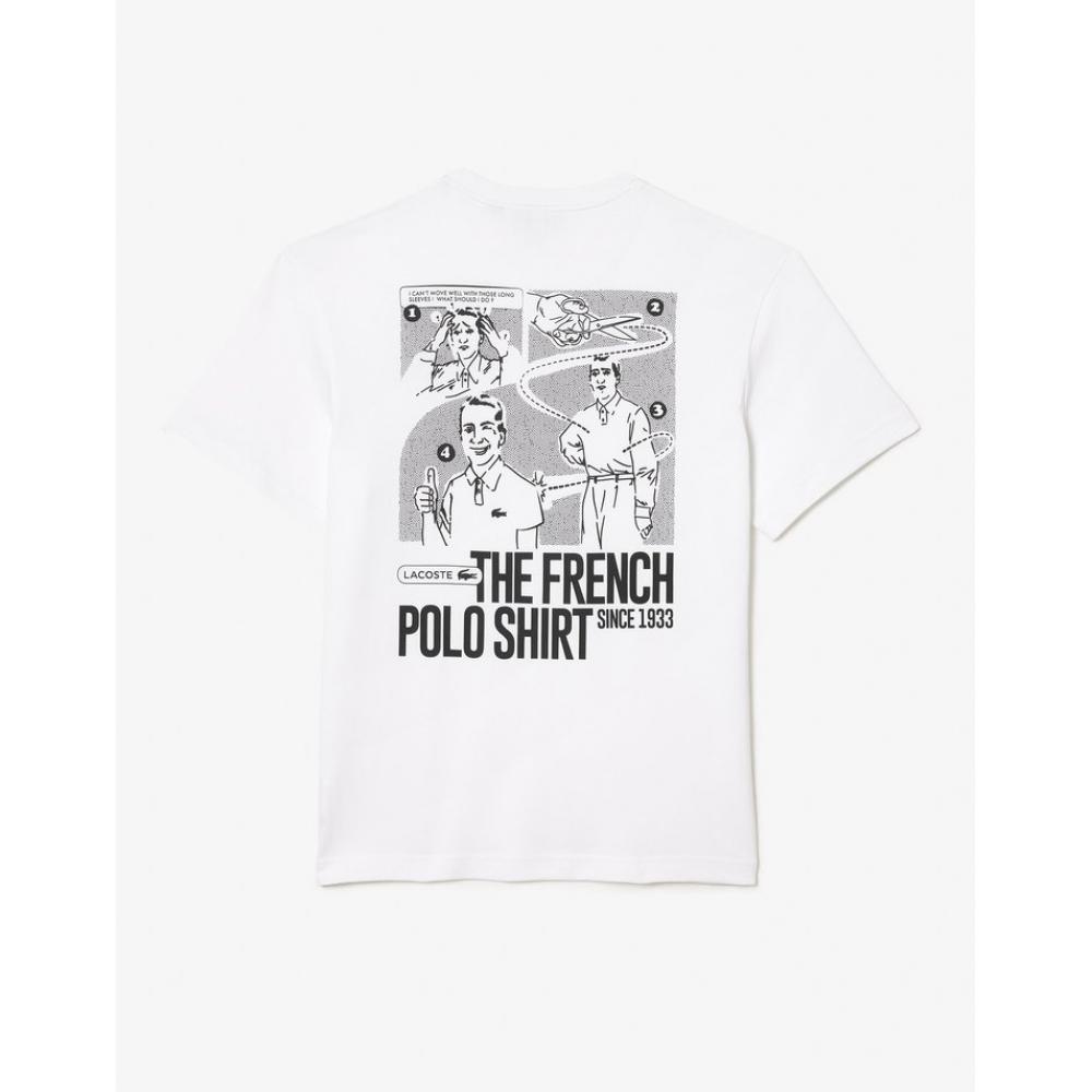 LacoSTe Men S comicS Graphic T ShirT Th7363 54g 001