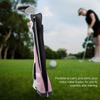 Portable Golf Club Nylon Storage Bag for Holding 3 Clubs (Pink)