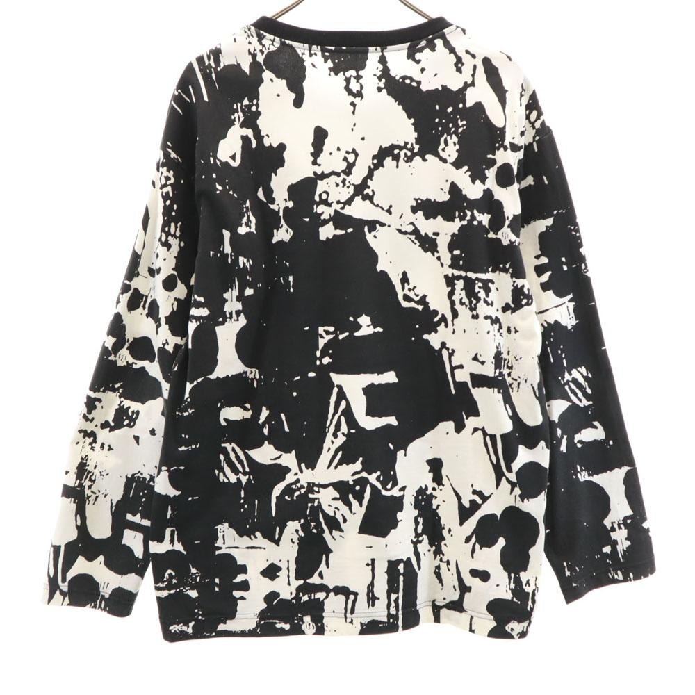 Yohji Yamamoto 20SS made in Japan Person print Long sleeve Cut 2 black Men's Used