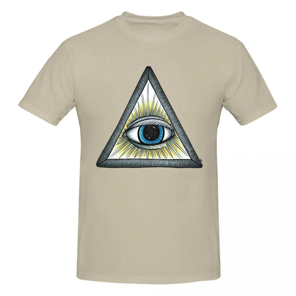 Eye Illuminati 7 Tshirt For Unisex Cotton Oversized T Shirts Unisexs Tees Short Round Neck Summer Clothes Tops S6xl