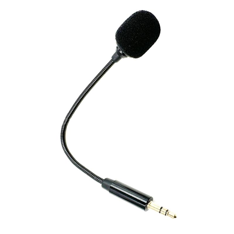 Professional Gaming Boom Microphone With 3.5mm Gold Plate Plugs, Omnidirectional Microphone MIC for Everyday Use