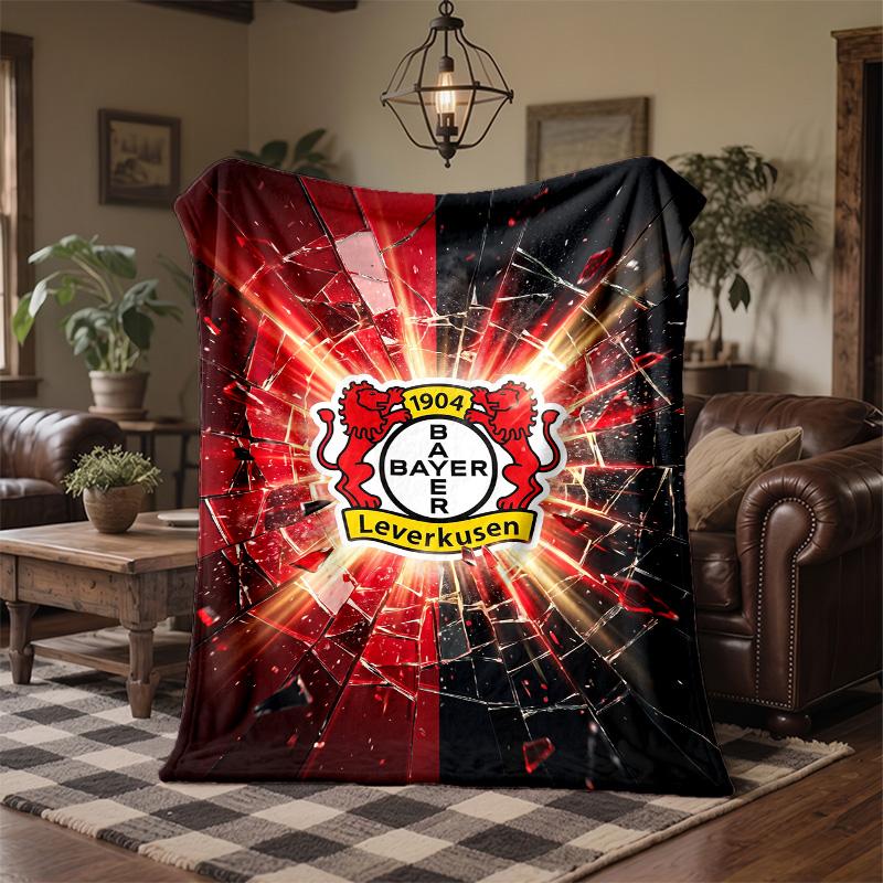 Blackburn Rovers Football Print Flannel Blanket Soft Warm Sofa Bed Throw Blanket For Home Office Bedroom