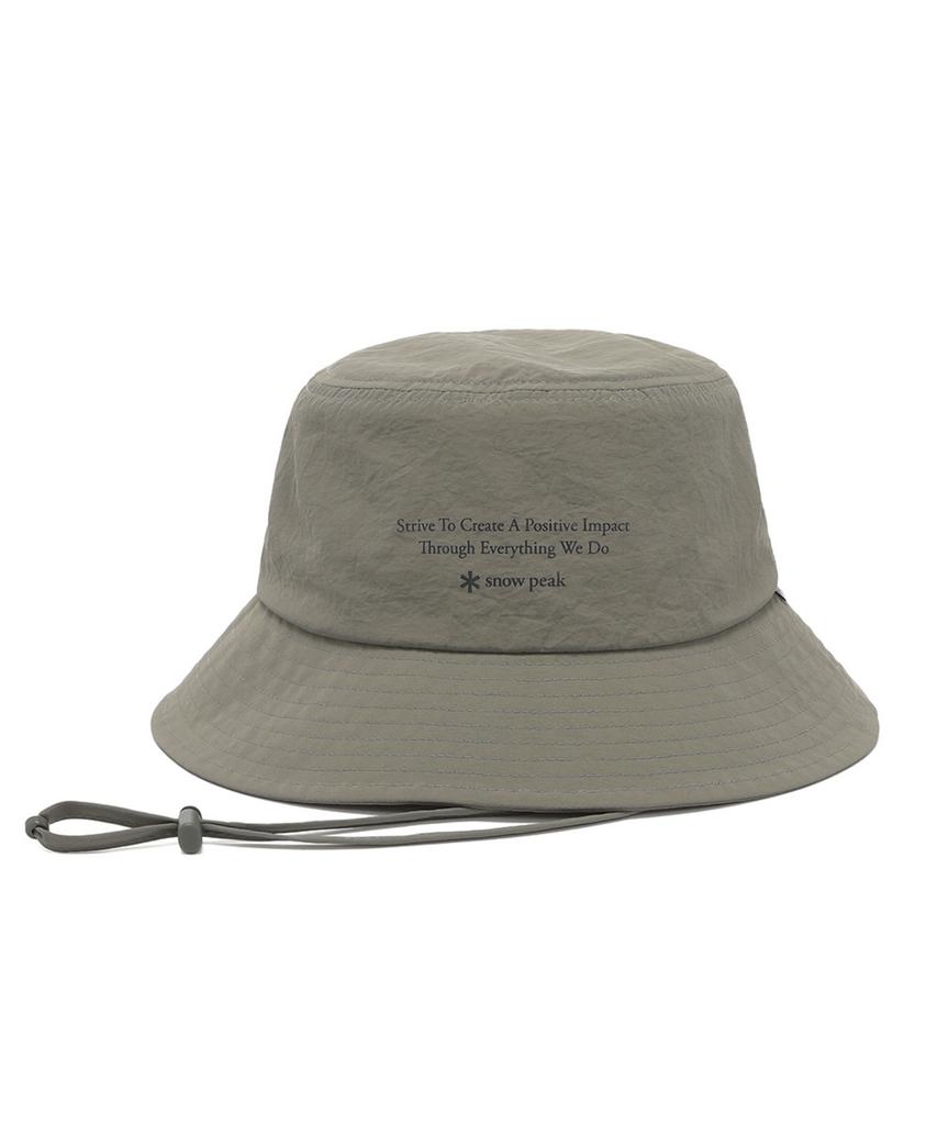 SNOWPEAK APPAREL Camp Hat (S26Zucha18) Dark Khaki