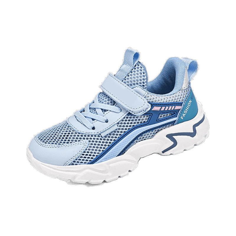 Children's sports shoes spring and summer new boys and girls breathable single mesh casual lightweight pair of mesh shoes running shoes trendy childre