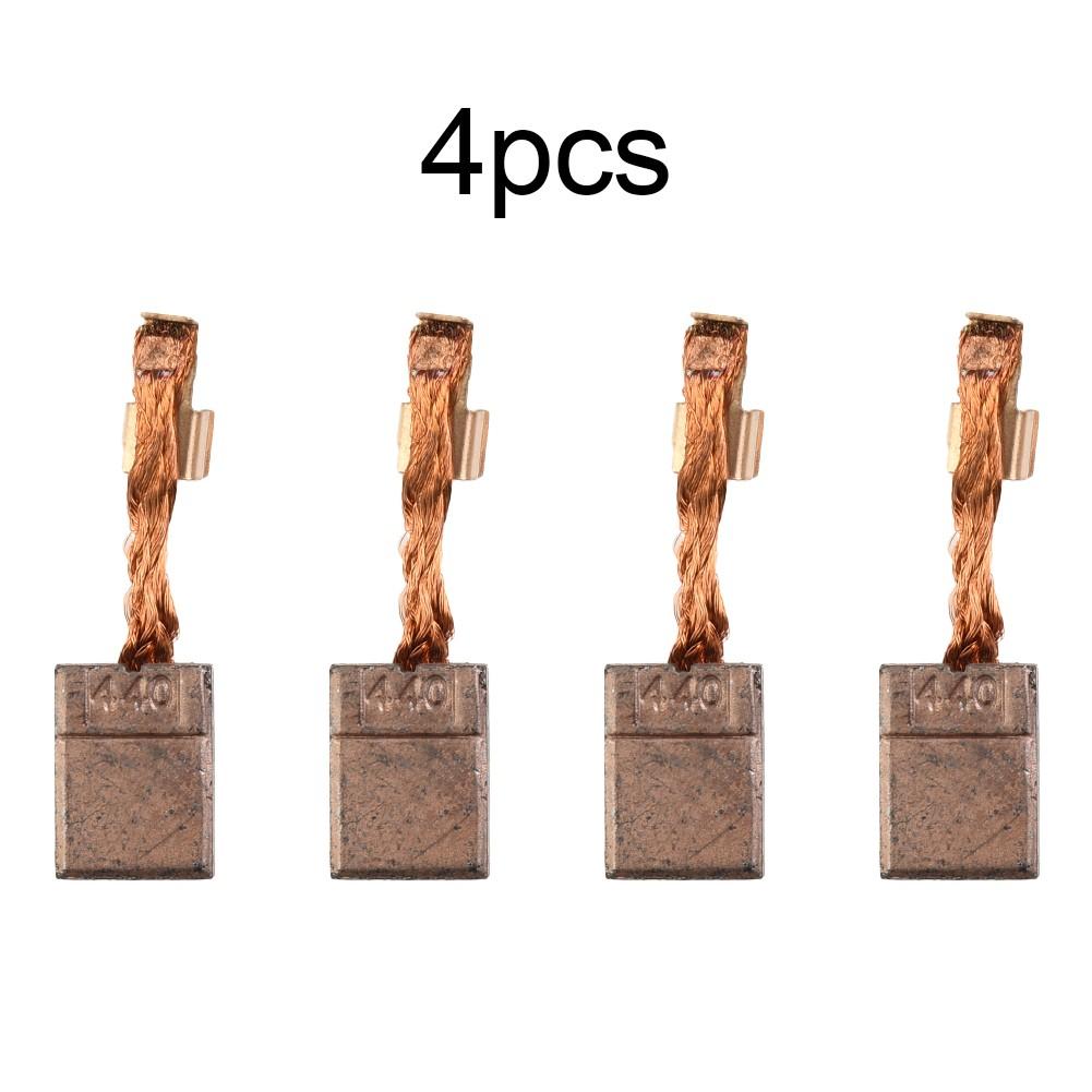 2/4 Pieces Carbon Brush Carbon And Metal Electric Replacement