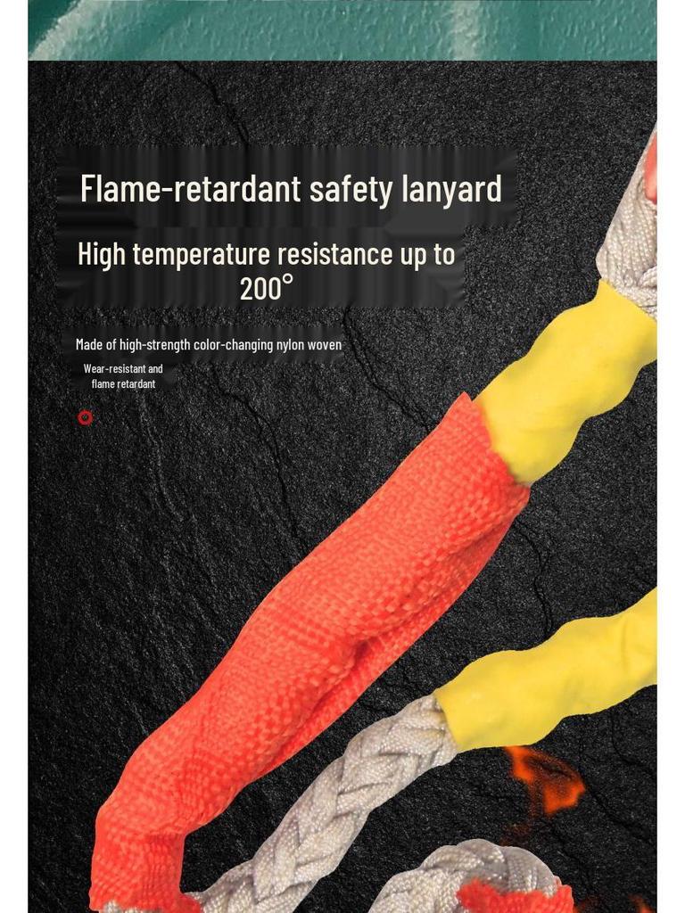 Vysokohorský samosvorný zachycovač pádu (5/10/15/20/30 m) pro bezpečnost výstavby s věžovým jeřábem