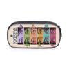 Kpop Catseye Student Pencil Case with Compartments - DIY Storage Stationery Bag