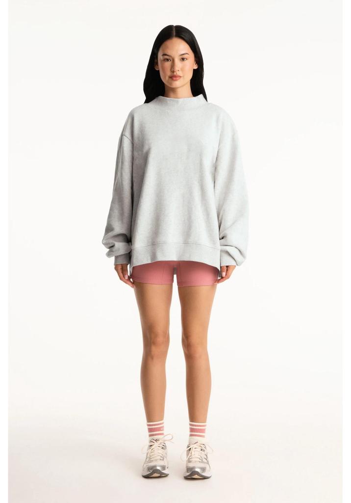 European & American Style Fake Neck Sweatshirt: Plus Size Loose, High Neck, Round Neck Top