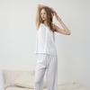 Kojeuneog Blooming Flower Women'S Sleeveless Pajama Set