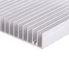 Heat Sink 100*100*18mm Heatsink Aluminum Good Thermal Conductivity LED Heat Sink with 16 Fins Cooling Fin Semiconductor Devices