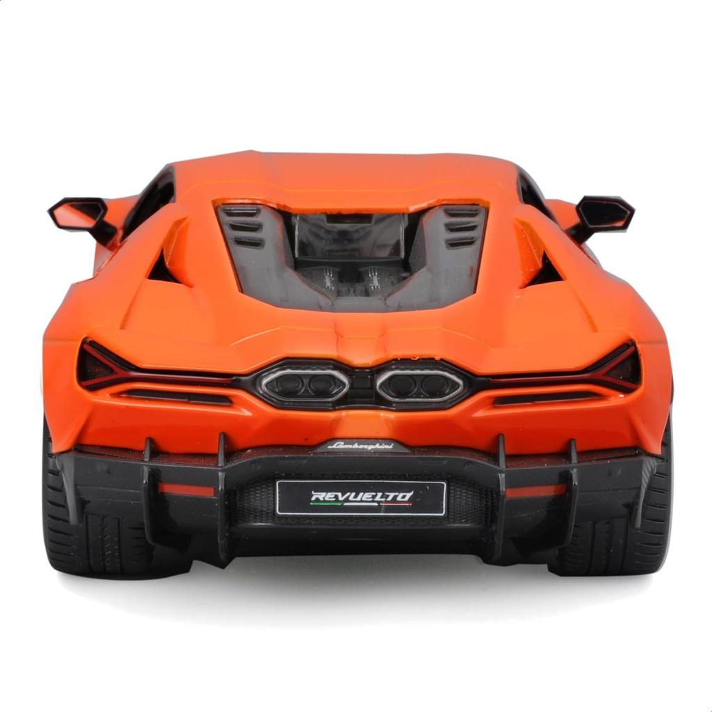Bburago 1/24 Lamborghini Revuelto Orange / Diecast Model Car, Finished Product, 18-21106 OG