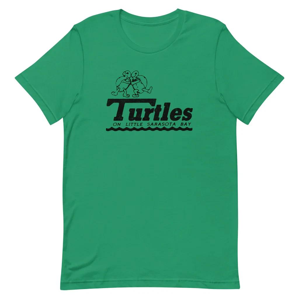 

Vintage Retro T Shirt Happy Turtles Florida Bar Graphic Tee For Men Women S