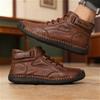New Men's Leather Casual Shoes Men Shoes Design Sneakers Hot Sale Moccasins Walking Flats Casual Male Work Shoes Homme Zapatos