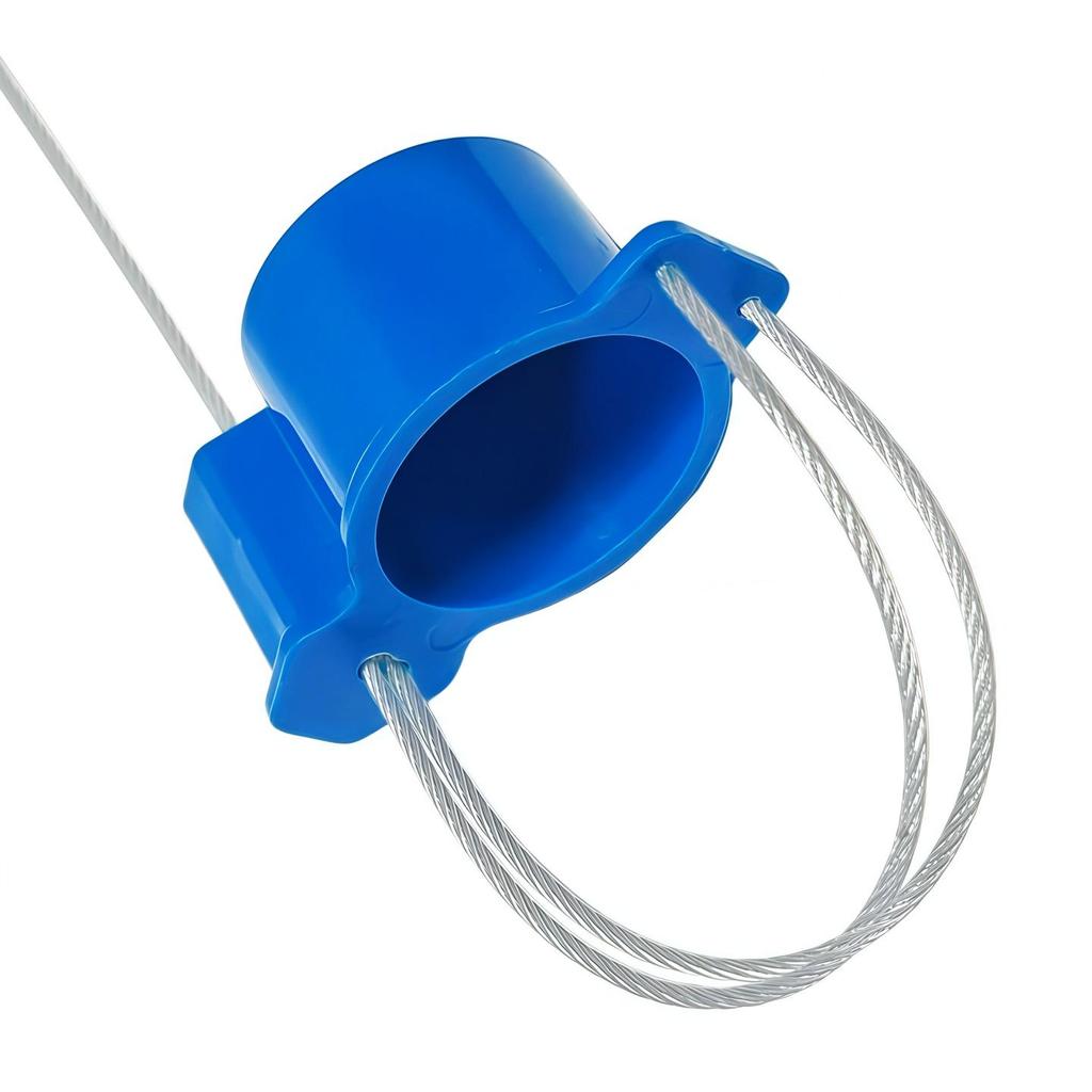 Lockable Anti-Theft Thermal Valve Seal Cover - Integrated Ball Valve Heating Protection.