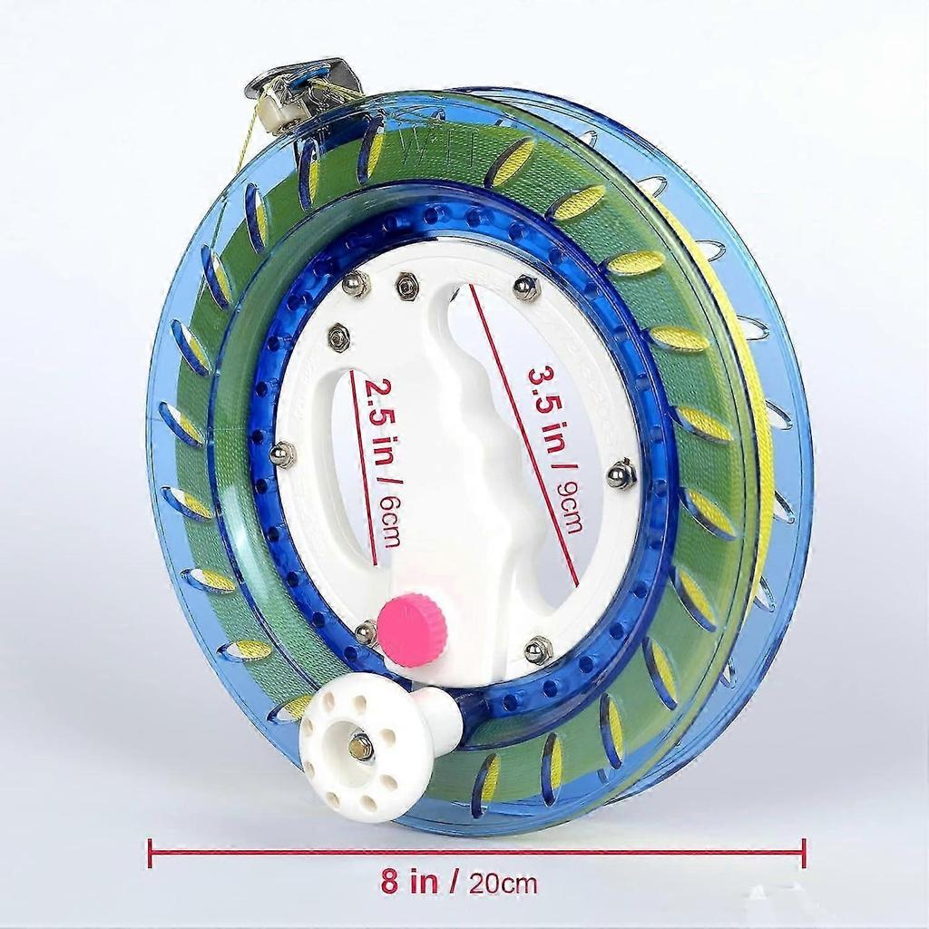 Kite String Blue Durable 500ft Length with Green Reason Design for High-Performance Kiting Activities