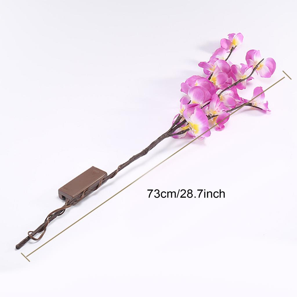 LED Simulation Phalaenopsis Tree Branch Light Home Interior Scenery Christmas Festival Decorative
