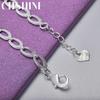 CHSHINE 925 Sterling Silver Tree of Life Bracelet For Women Fashion Charm Wedding Party Jewelry