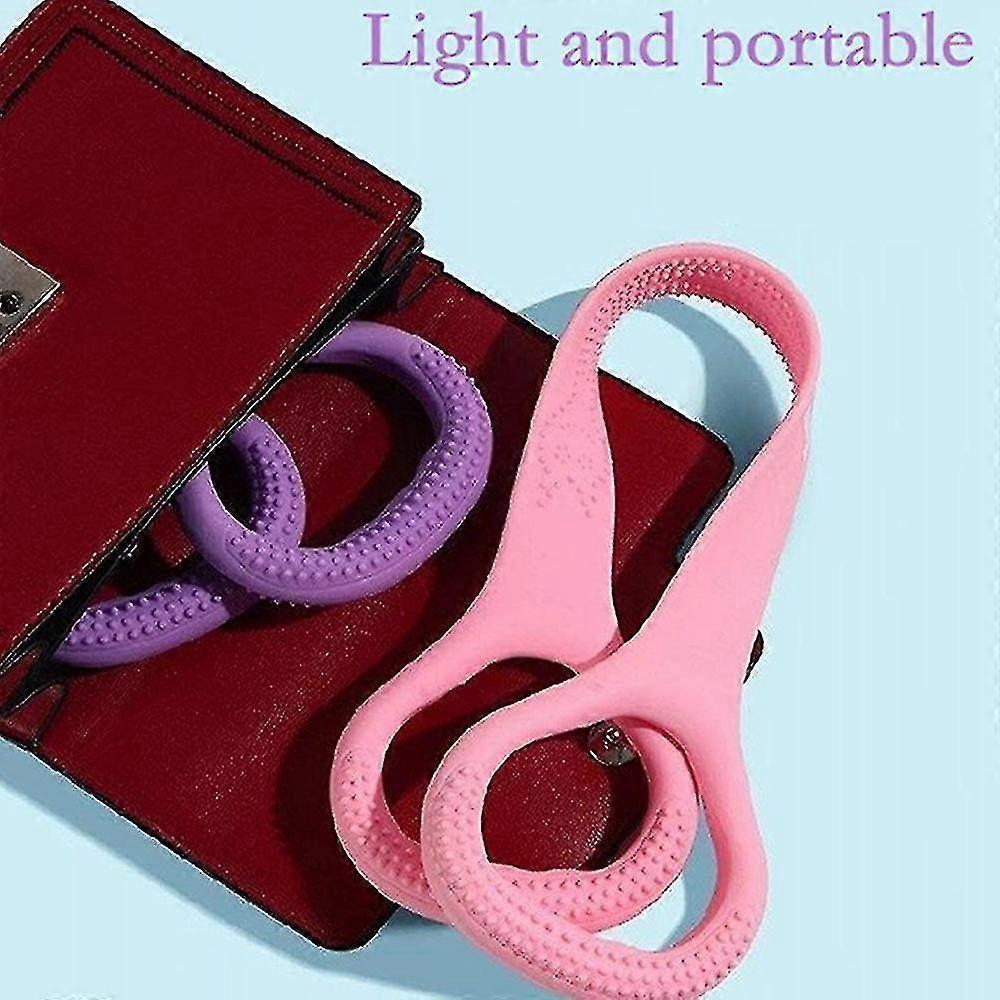 Figure 8 Fitness Resistance Band, Arm Training Elastic Ropes,purple