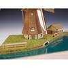 Woody Joe European Streets Series: Kinderdijk, Netherlands Wooden Model Assembly Kit (Diorama)