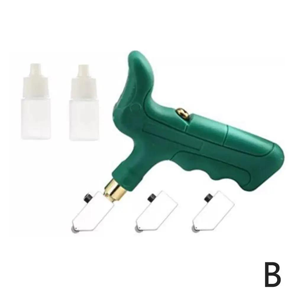 Portable High-Strength Glass Cutter Tile Handheld Multi-Function Cutting Hand Home Opener Glass Cutter Opener Diamond Tile P1Q1