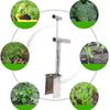 Plant And Fruit Tree Seedling Transplanter T-Handheld Seedlings Garden Barrel Digging Transplanter Planting Tool Soil Sampler