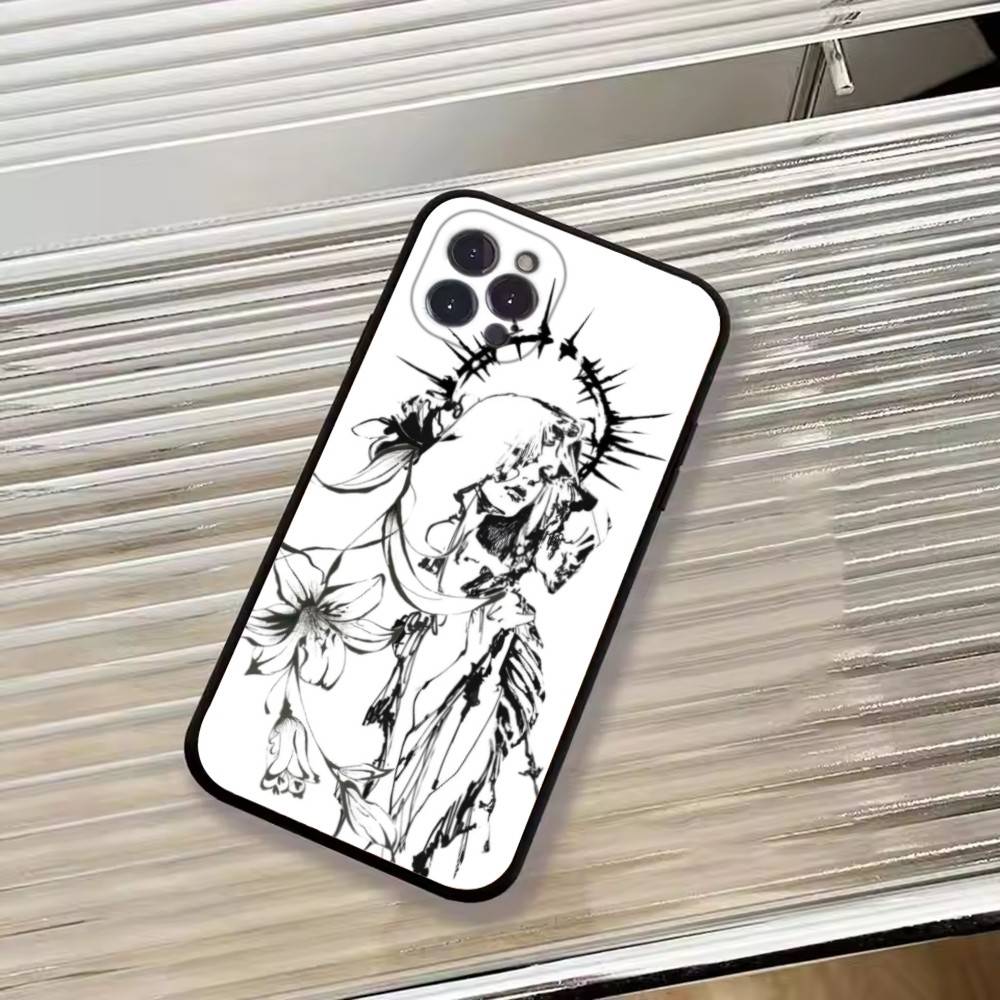 Middle Ages Retro Angel Phone Case Silicone Soft For IPhone 17 16 15 14 13 12 11 X XR Plus Pro Max Plus