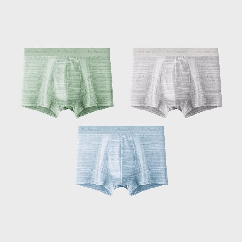 

MiiOW 3 шт. Мужское нижнее белье Графеновое антибактериальное нижнее белье Мягкое и удобное хлопковое нижнее белье Нижнее белье с плоскими углами L-5XL XXXL