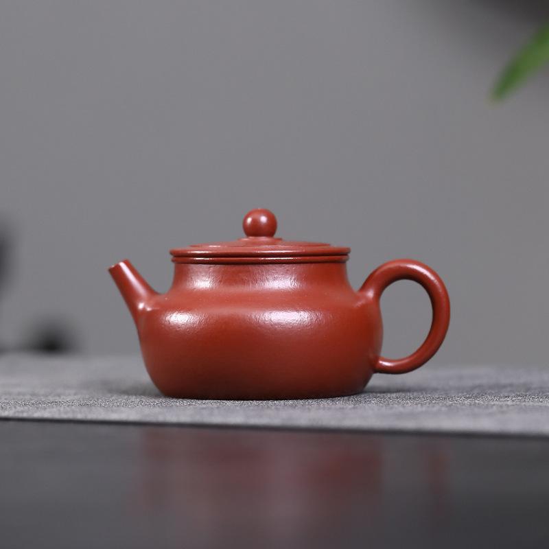 

150ml Vintage Yixing Purple Clay Teapots Handmade Ming De Pot Raw Ore Zhu Mud Tea Soaking Kettle Zisha Tea Set For Tea Craft