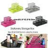 Multifuncional Desk Metal Mesh Pen Holder Organizer Office Supplies School Stationery Storage Case Pen Stand Desktop Accessories