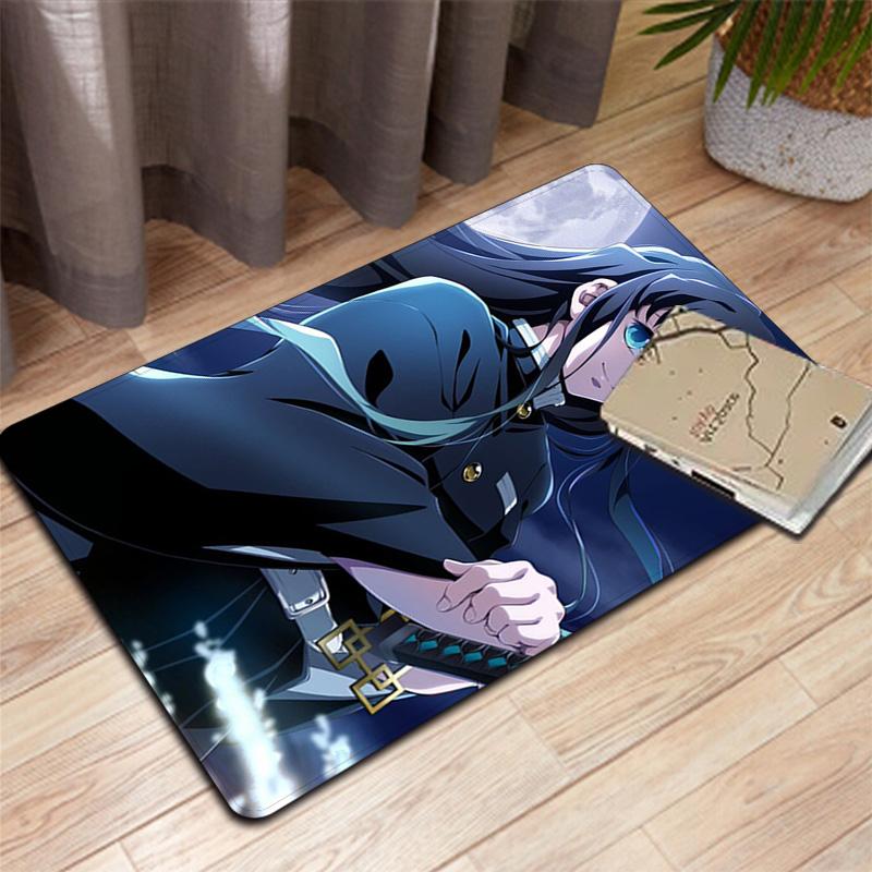 Demon Slayer Rug Floor Mat for Living Room or Bedroom Soft and Comfortable Carpet a Gift for Birthday and Holiday.NFF0928478