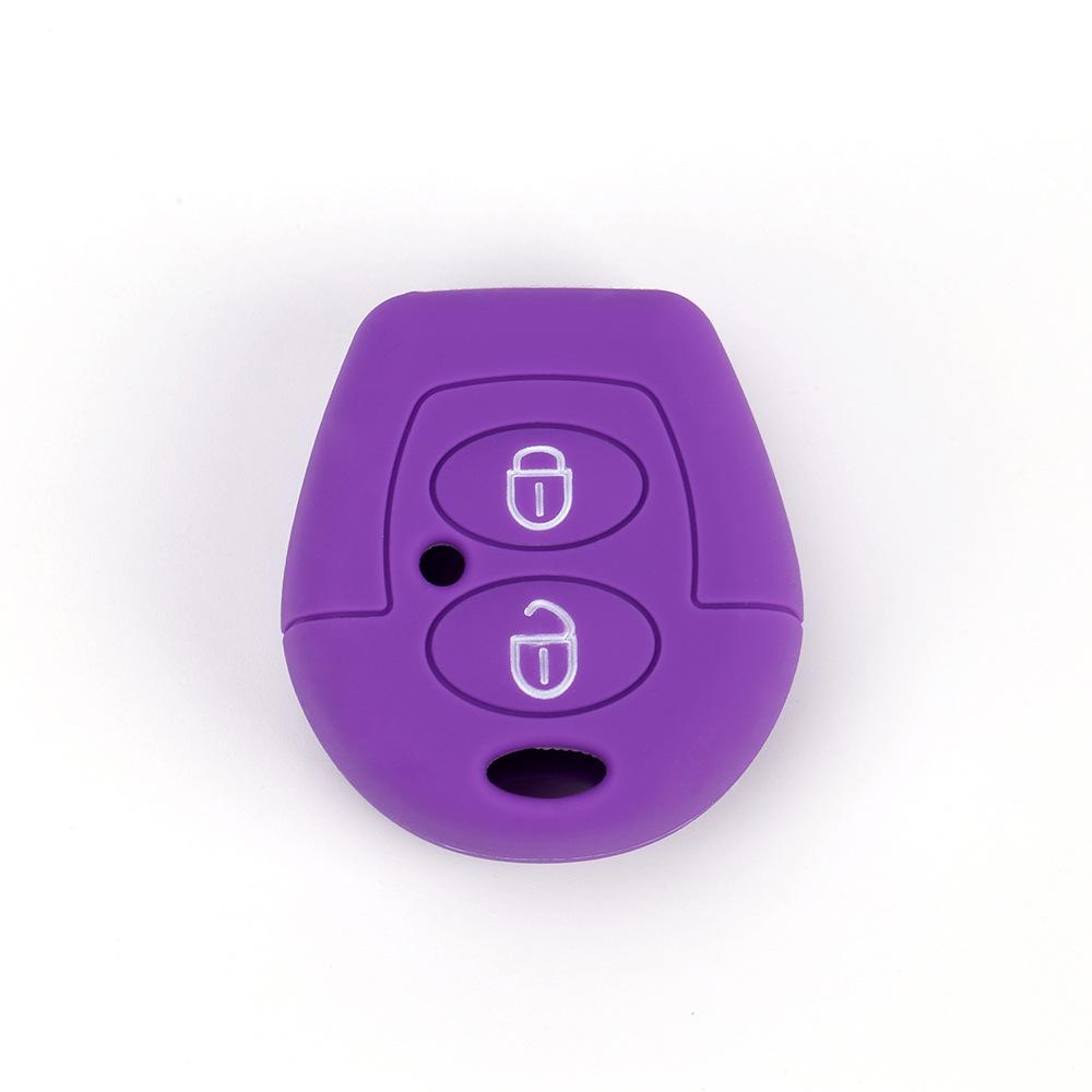 Silicone Key Car Case Protector Remote Key Cover for Volkswagen Chery 2 Button Key Bag Shell Anti-theft
