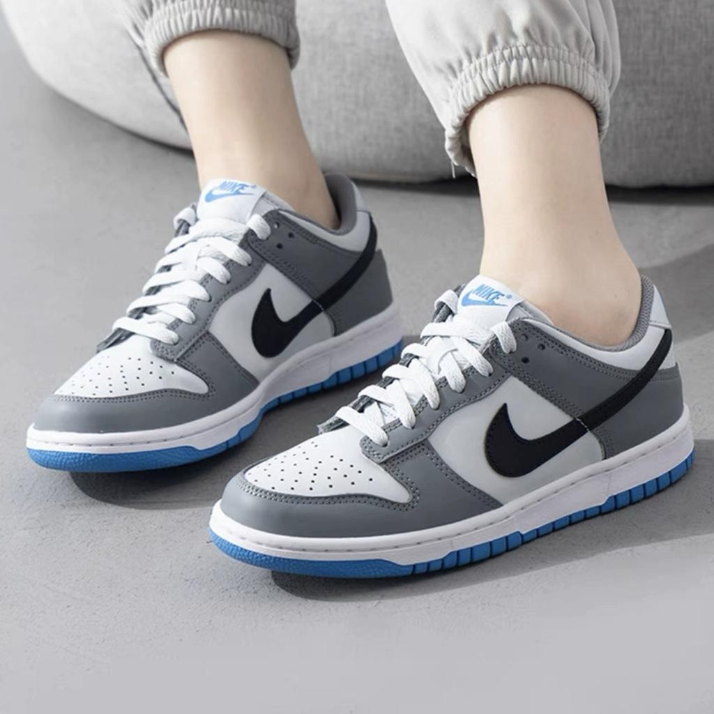 (GS) Nike Dunk Low 'Cool Grey Photo Blue' Enfant FB9109-001