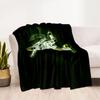 Soccer Player Action Blanket Soft Warm Cozy Suitable for Chair Bed Office for All Occasions Digital Print Unique Gift for Family and Friends Camping