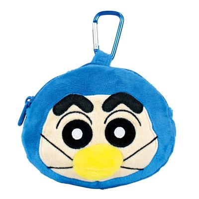 T's Factory Crayon Shin-chan Plush with Carabiner Zipper Mascot Pouch Transformation Shin-chanPenguin Size: Approx. H140 X W120 X D55mm KS-5546157PE