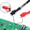 Probe and Clip Test Leads Set with Removable Jaw Attachments and Visible Rating Text for Electronics Testing and Repair Service Use Daily