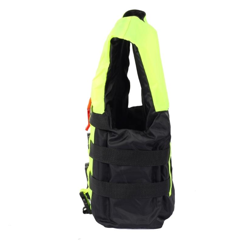 Kids Swimming Life Vest Adjustable Boating Drifting Aid Jackets Buoyancy Jackets with Whistle for Water Sports Activity
