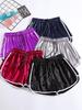 Damen Koreanischer Stil Große Größen Lässige Sommer Sportshorts