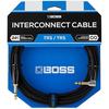 BOSS Boss TRS Cable BCC-20-TRA 6m Long L-Shape-Straight Plug Instrument Cable Shield Footswitch E...
