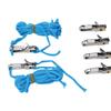 Rope Adjuster Easy Control Quick Adjustment Secure Fixation Cord Tensioner with Rope and Box for Camping Boating