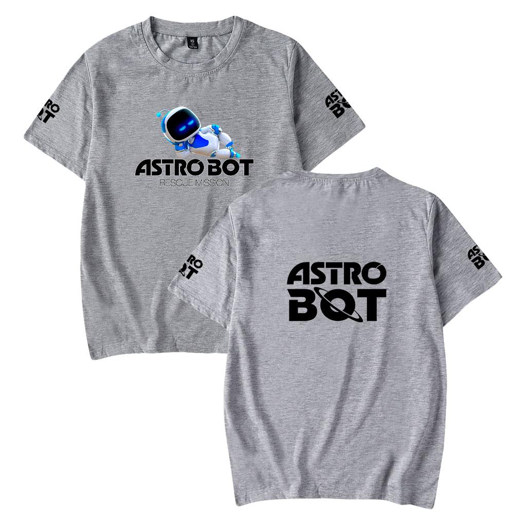 Astro Bot Printing Women Men Tshirt Casual Breathable Tshirts Funny Loose Tees Shirts Street Oversized T-Shirts Man