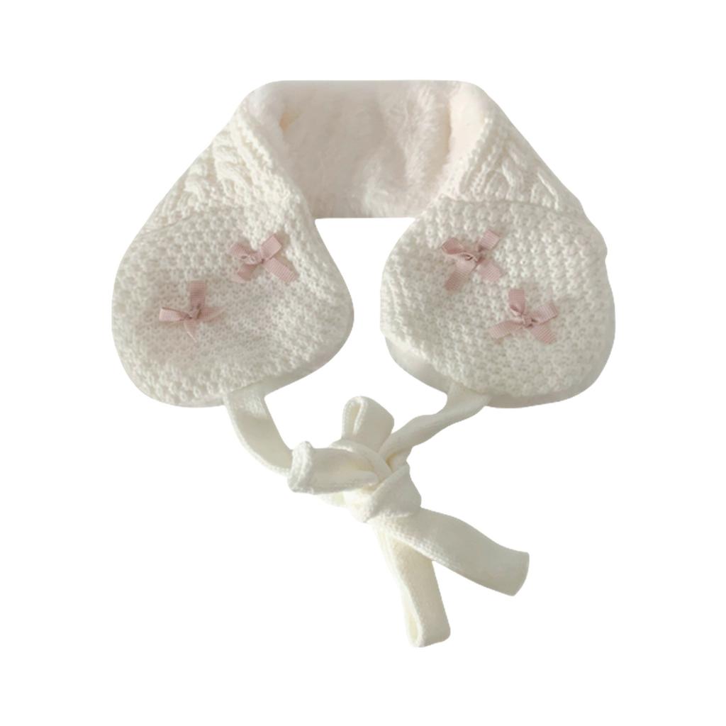 Lovely Knitted Tie EarMuffs for Women and Kids Ear Warmer Headband for Winter Christmas New Year Gifts