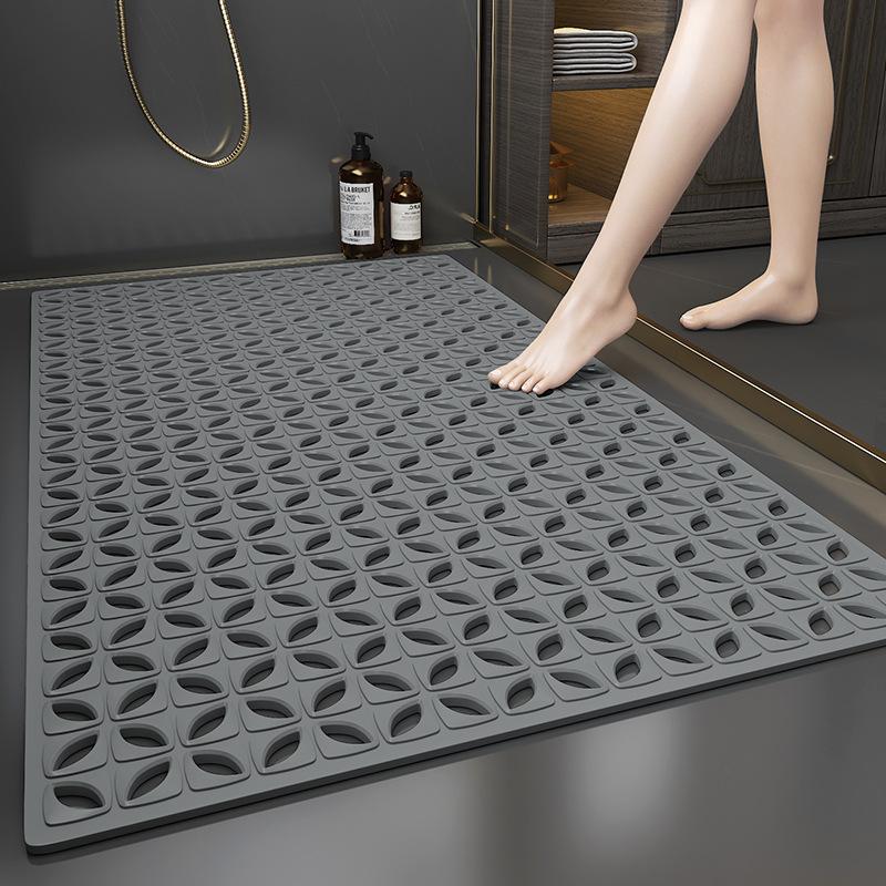 Bathroom Mat Non-Slip Mat Household Shower Room Bathing Anti-Drop Suction Cup Floor Mat Toilet Bathroom Shower Massage Mat