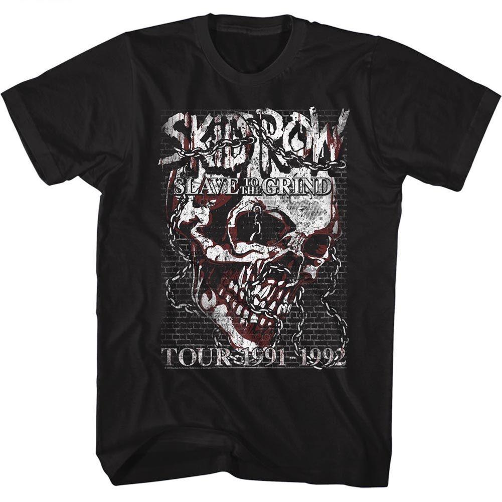 

Skid Row Skull Chain Music T-shirt Tops Tees Men s Women s Unisex 2XL