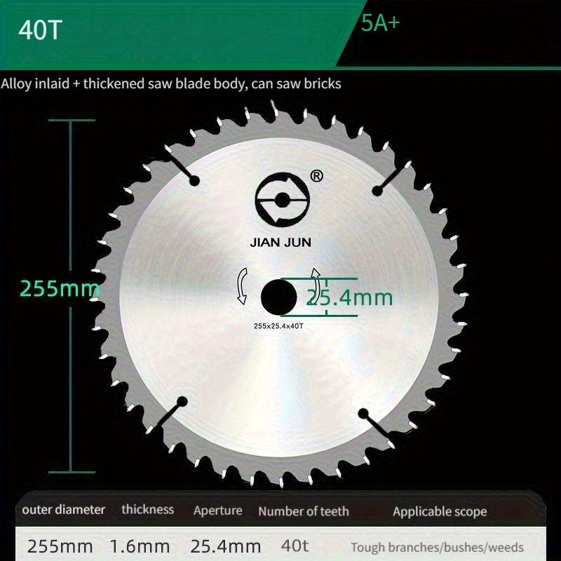 1PC Lawn Mower Weed Trimmer Blade Head 40/60/80 Teeth Wood Mower Disc for Brush Cutter Trimmer Garden Weed Mower Parts