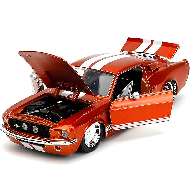 1:24 1967 Shelby GT500 Alloy Car Diecasts & Toy Vehicles Car Model Miniature Scale Model Car For Children