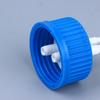 GL45 Safety Lid for Feeding Bottles 1-4 Port Reactor Adapter Splash Proof Corrosion Resistant for Lab Chemical Experiment Work